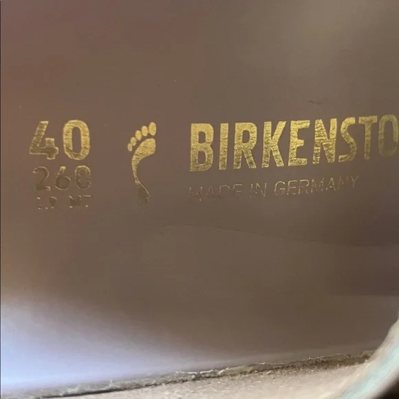 BIRKENSTOCK BIG BUCKLE Hammered Arizona Sandals! - Picture 7 of 9